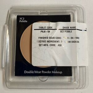 New Estée Lauder Double Wear Powder Makeup in 3C2 Pebble Sealed Tester